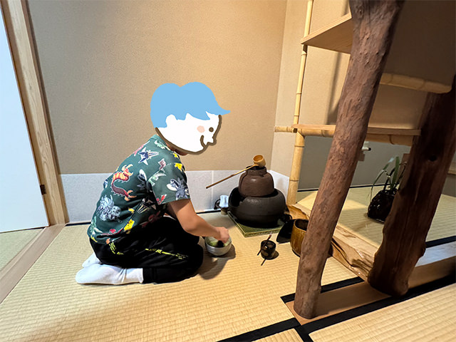 男子 子供茶道教室
