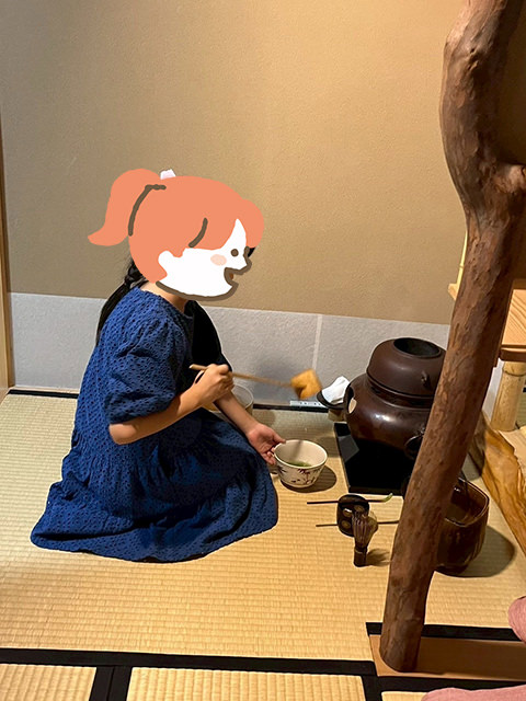 女子　子供茶道教室