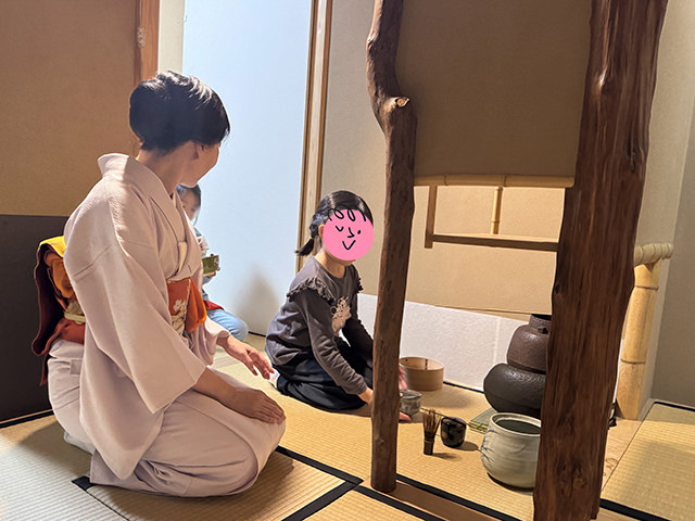 子供茶道教室イメージ