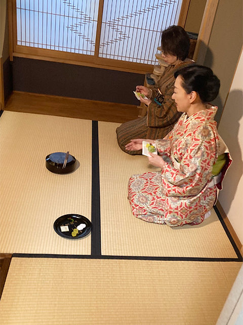 珠乃先生とお稽古の様子